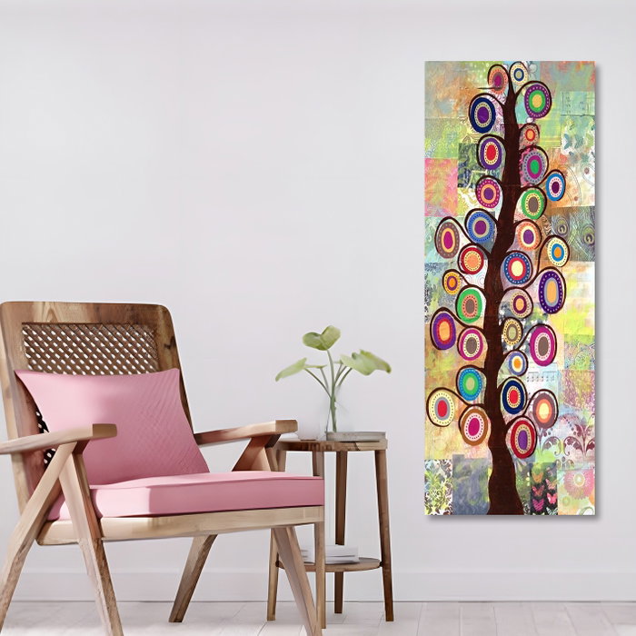Wallity KNV4434_3080 Lienzo Decorativo Multicolor 30 x 80 cm
